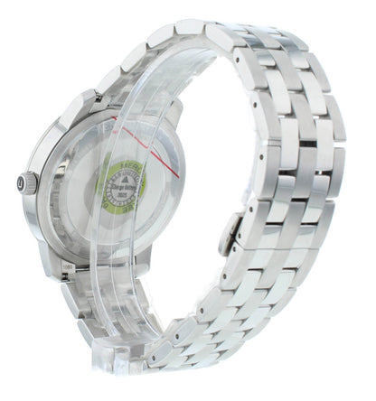 Concord Bennington 40mm Quartz Silver Dial Diamond Bezel Men's Watch 320486