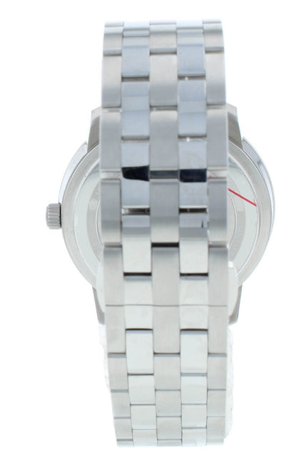 Concord Bennington 40mm Quartz Silver Dial Diamond Bezel Men's Watch 320486