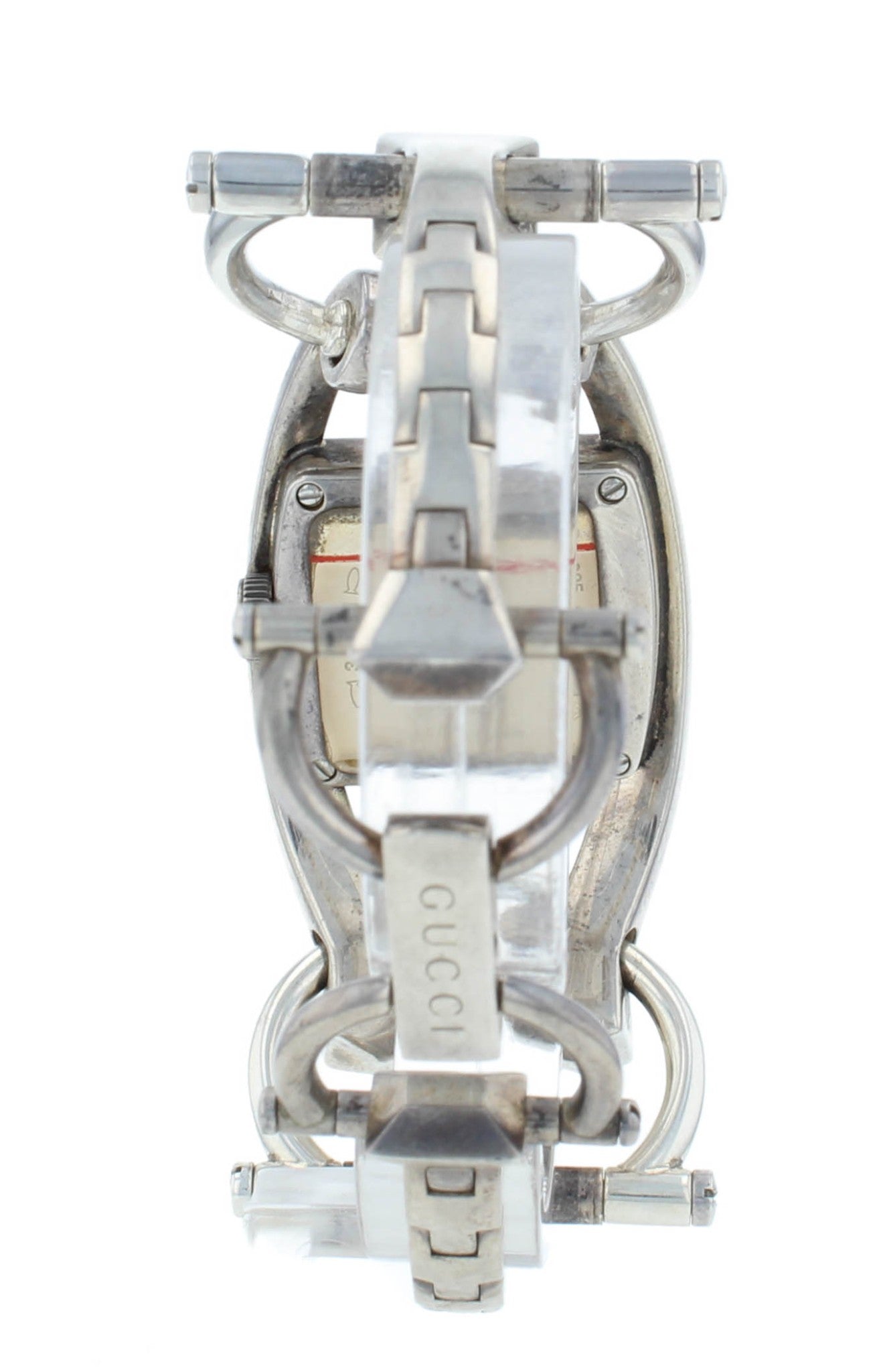 Pre-Owned Gucci Chido  21.5 X 23.5mm White MOP Dial Quartz Ladies Watch YA123501