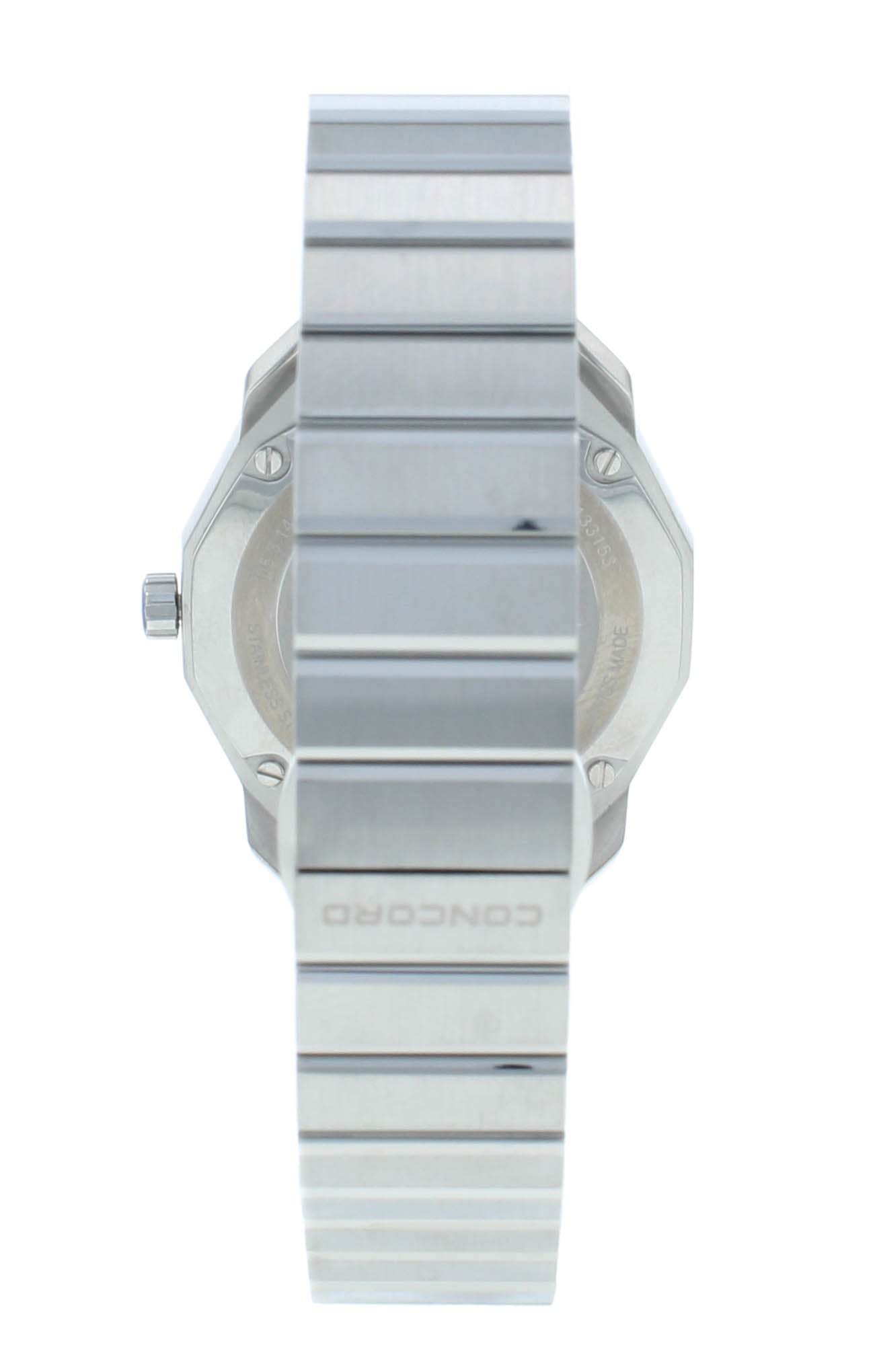 Concord Mariner SL 30mm Quartz White MOP Dial Diamond Bezel Ladies Watch 320469