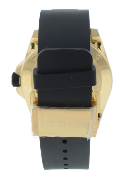 Gucci Dive 40mm Quartz Black Dial Stainless Steel Men's Watch YA136219