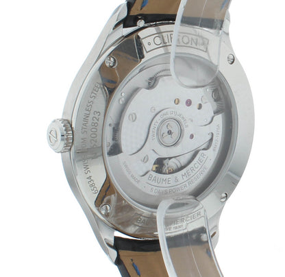 Baume & Mercier Clifton Baumatic 40mm Black Dial Automatic Men's Watch MOA10399