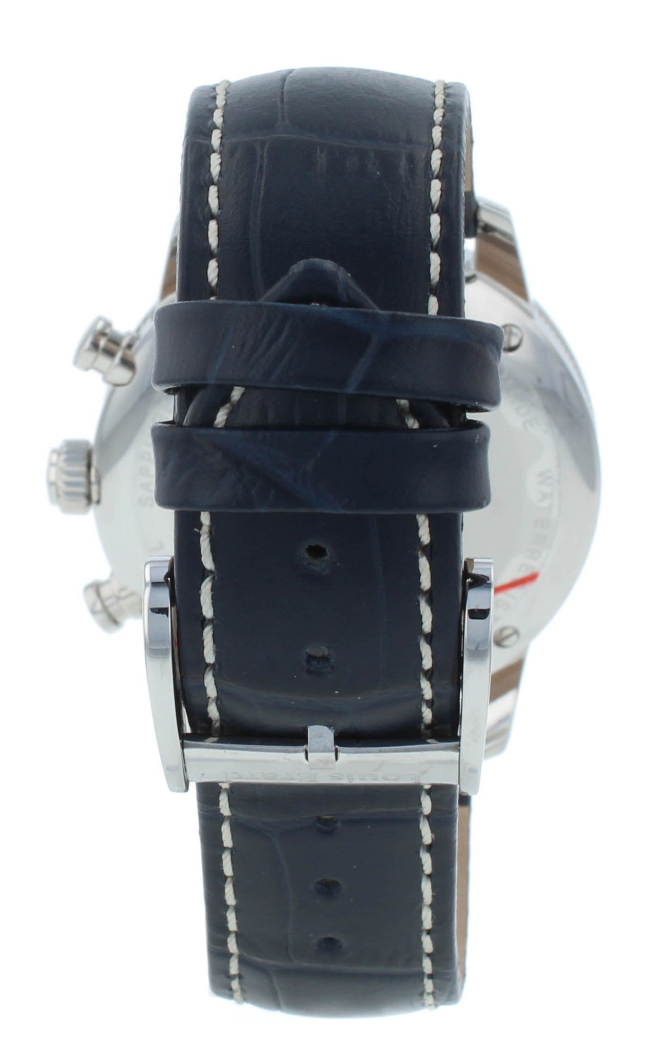 Louis Erard Heritage Chrono 42mm Quartz Blue Dial Men's Watch 18901AA25.BDC102