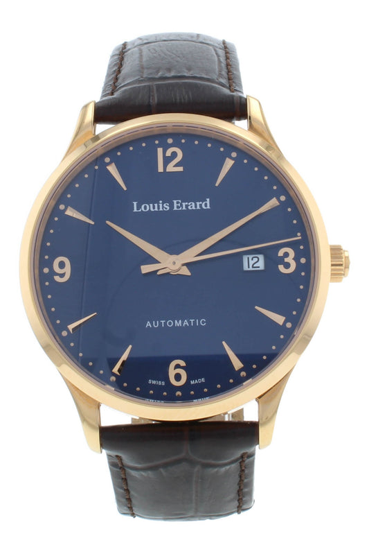 Louis Erard 1931 40mm Automatic Blue Dial Men's Watch 69219PR15.BRC80