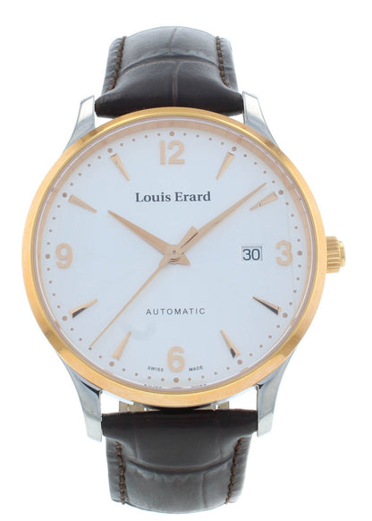 Louis Erard Heritage 40mm Silver Dial Automatic Men's Watch 69219AB11.BDC80