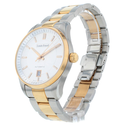 Louis Erard Heritage 40mm Silver Dial Auto Two-Tone Men's Watch 69101AB71.BMA21