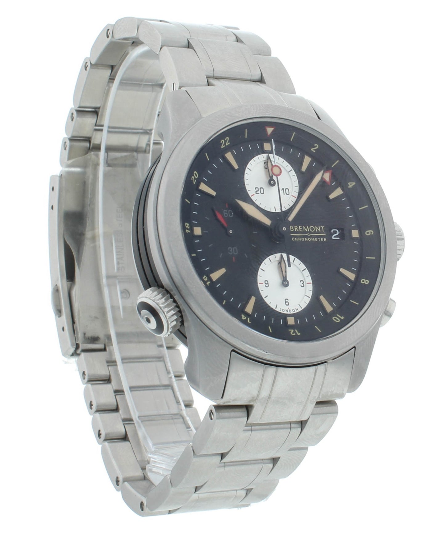 Bremont ALT 1 Zulu 43mm Automatic Black Dial Chronograph Men's Watch ALT1-ZT-51