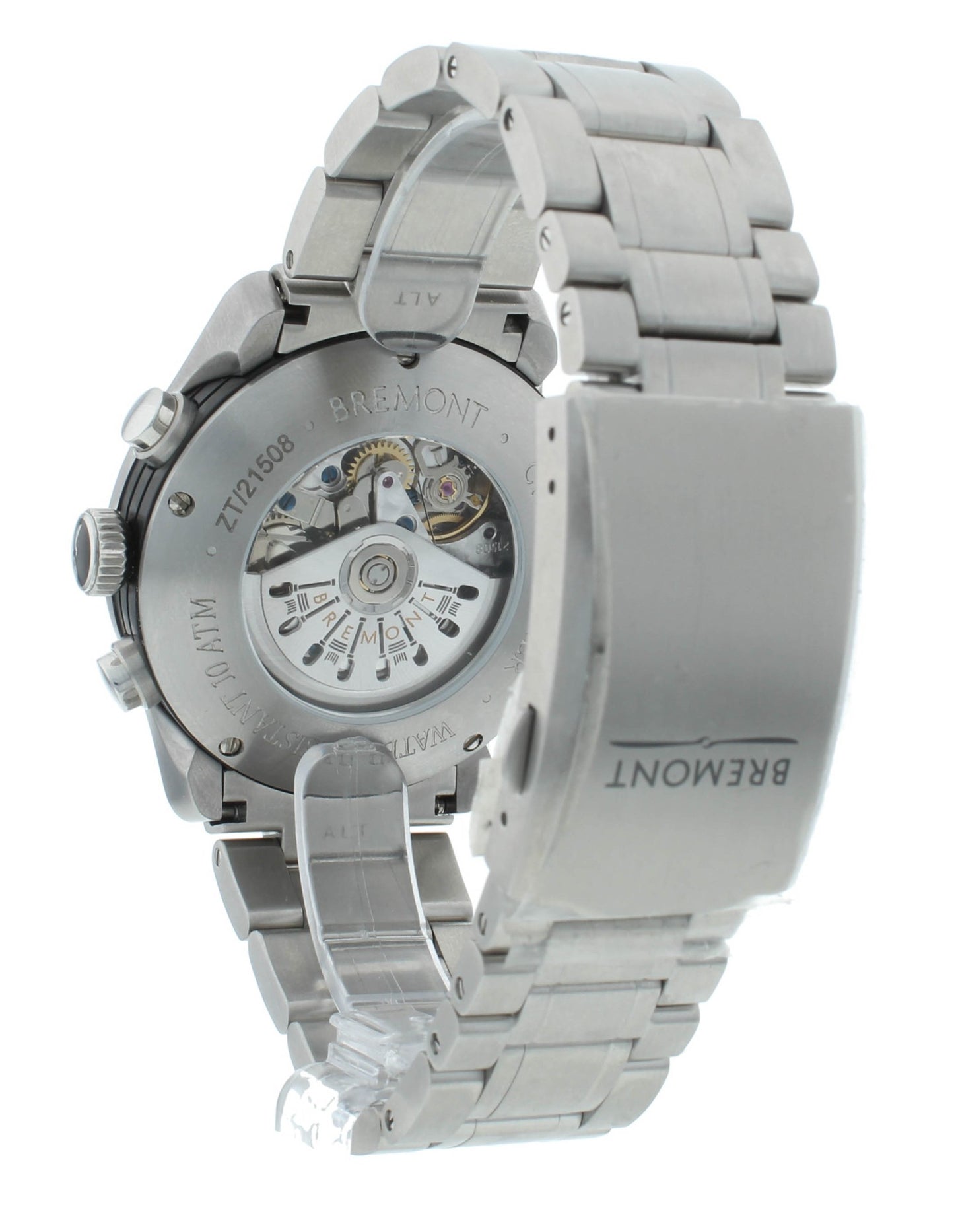 Bremont ALT 1 Zulu 43mm Automatic Black Dial Chronograph Men's Watch ALT1-ZT-51