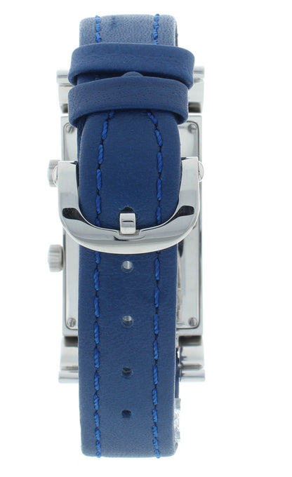 Jacob & Co. Angel Two-Time Zone Blue Dial & Strap Stainless Steel Quartz Watch