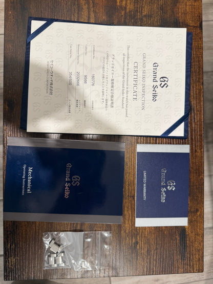 Grand Seiko Limited Edition Blue Dial 39.5mm Automatic Men’s Watch SBGM239