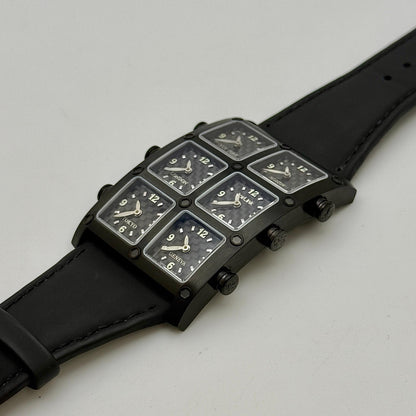 IceLink Senator Six Time Zone 33X45mm Quartz Unisex Watch PVDSATNDA