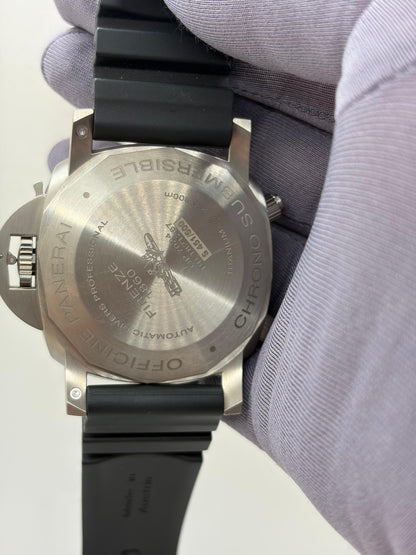 Panerai Sumberisable 42mm Automatic Titanium Black Dial Men's Watch PAM00614