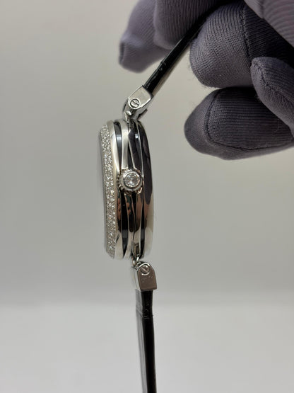 Omega De Ville Ladymatic Diamond Dial & Bezel Ladies Watch 425.38.34.20.51.001