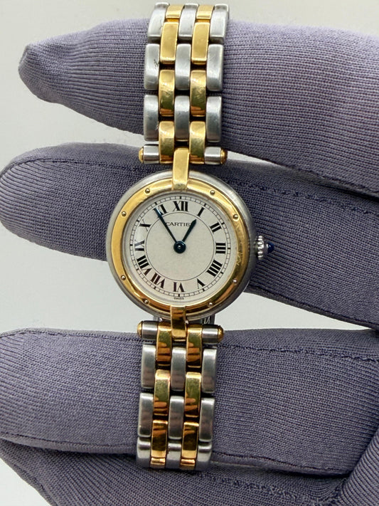 Cartier Panthère 23.5mm Quartz Steel & 18k Gold Ladies Watch 84084242 - 26478
