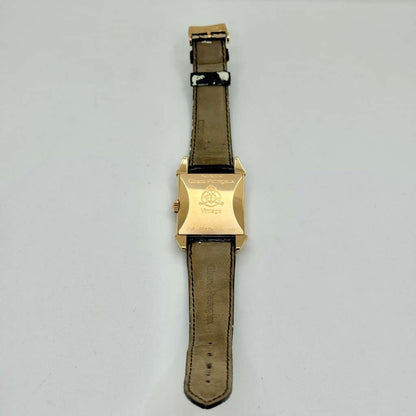 Girard Perregaux Vintage 29x42mm 18k Rose Gold Silver Dial Men's Watch 2595