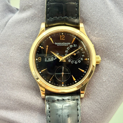 Jaeger LeCoultre Master Control 37mm 18k Rose Gold Men's Watch 140.2.93.S