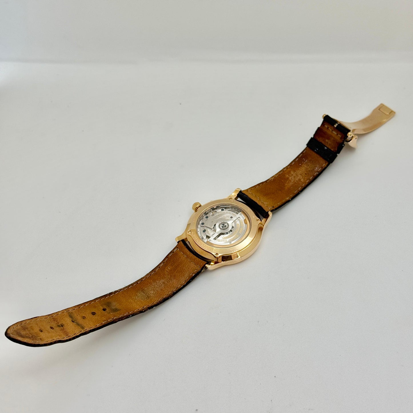 Jaeger LeCoultre Master Control 37mm 18k Rose Gold Men's Watch 140.2.93.S