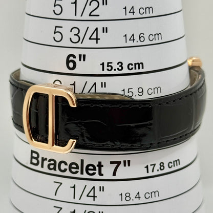 Cartier Pasha 32mm Quartz 18k Rose Gold Silver Dial Ladies Watch WJ11963G-2815