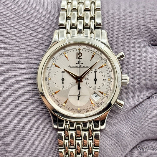 Jaeger LeCoultre Master Control 35mm Quartz Chronograph Ladies Watch 145.8.31