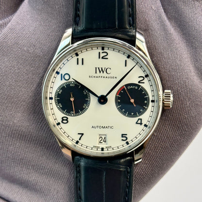 IWC Portugiser 42.3mm Auto 7-Day Power Reserve White Dial Men's Watch IW500715