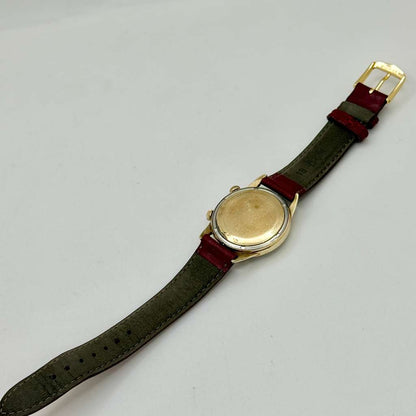 Jaeger LeCoultre Memovox Steel Manual Hand Wind 33mm Alarm Men's Vintage Watch