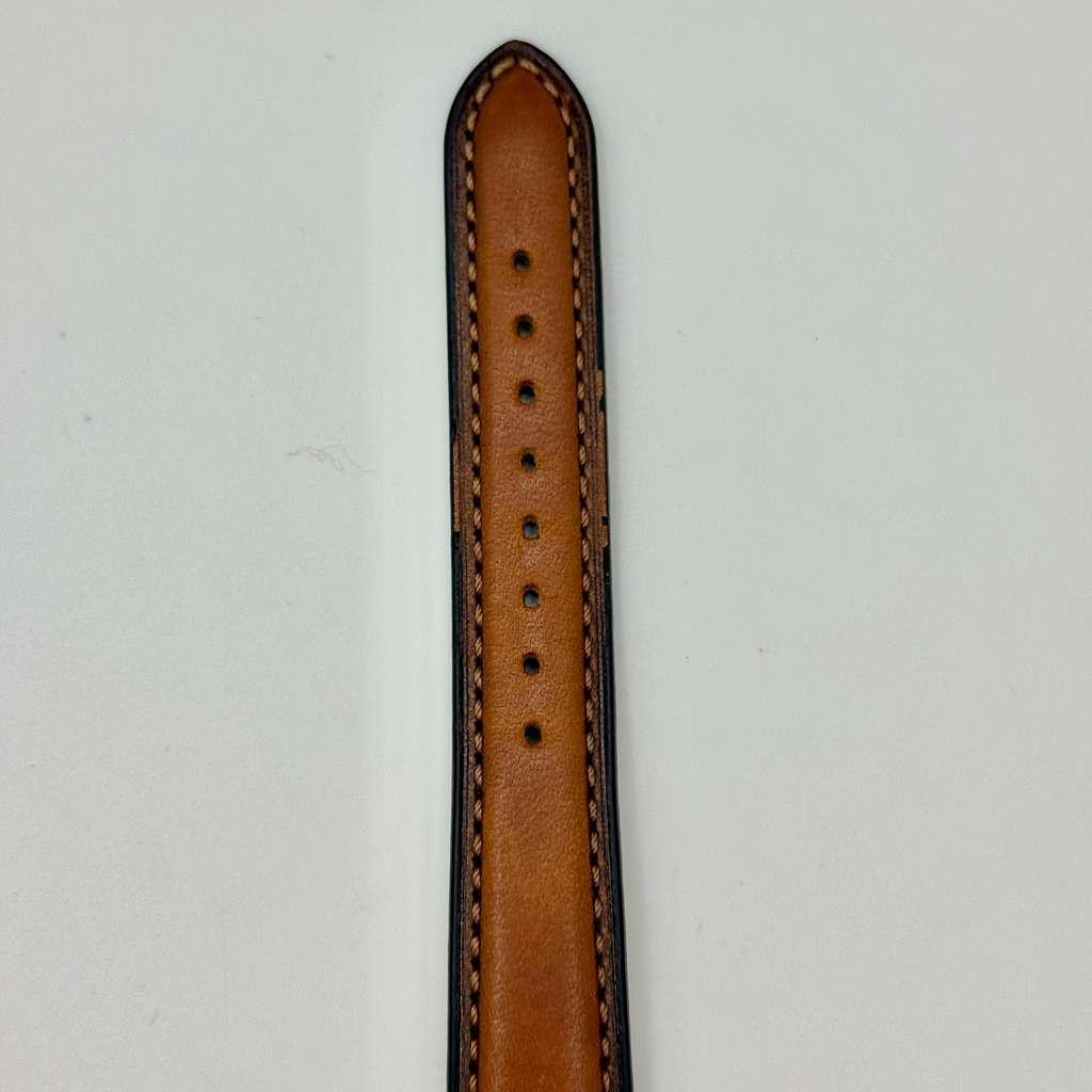 IWC 36mm Manual Hand Wind 18k Yellow Gold Aftermarket Strap Vintage Men's Watch