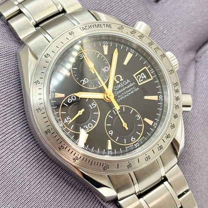Omega Speedmaster Date 40mm Chrono Automatic Black Dial Men's Watch 3211.50.00