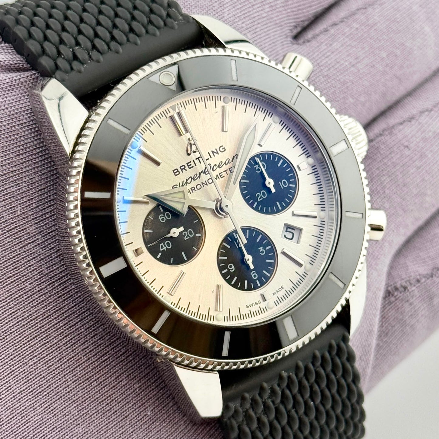 Breitling Superocean Heritage B01 Chrono 44mm Auto Men's Watch AB0162121G1S1