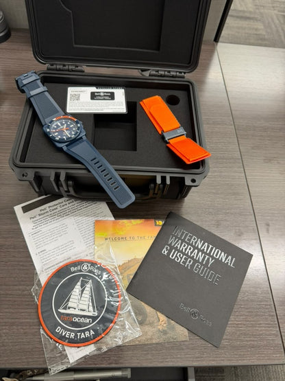 Bell & Ross BR-03 42mm Automatic Blue Dial Men's Watch BR0392-D-TR-CE/SRB
