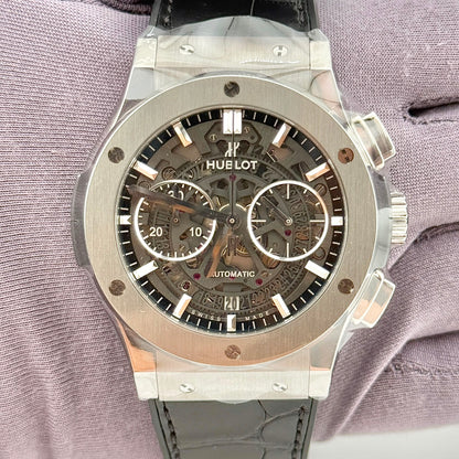 Hublot Classic Fusion Aerofusion Chrono 45mm Ceramic Men's Watch 525.NX.0170.LR