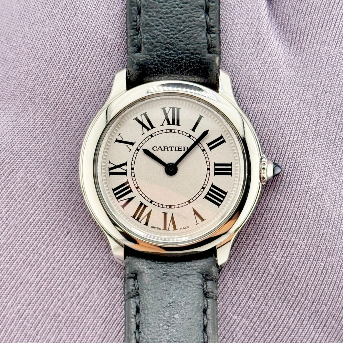 Cartier Ronde Must De Carter Silver Dial 29mm Quartz Ladies Watch WSRN0030-4422
