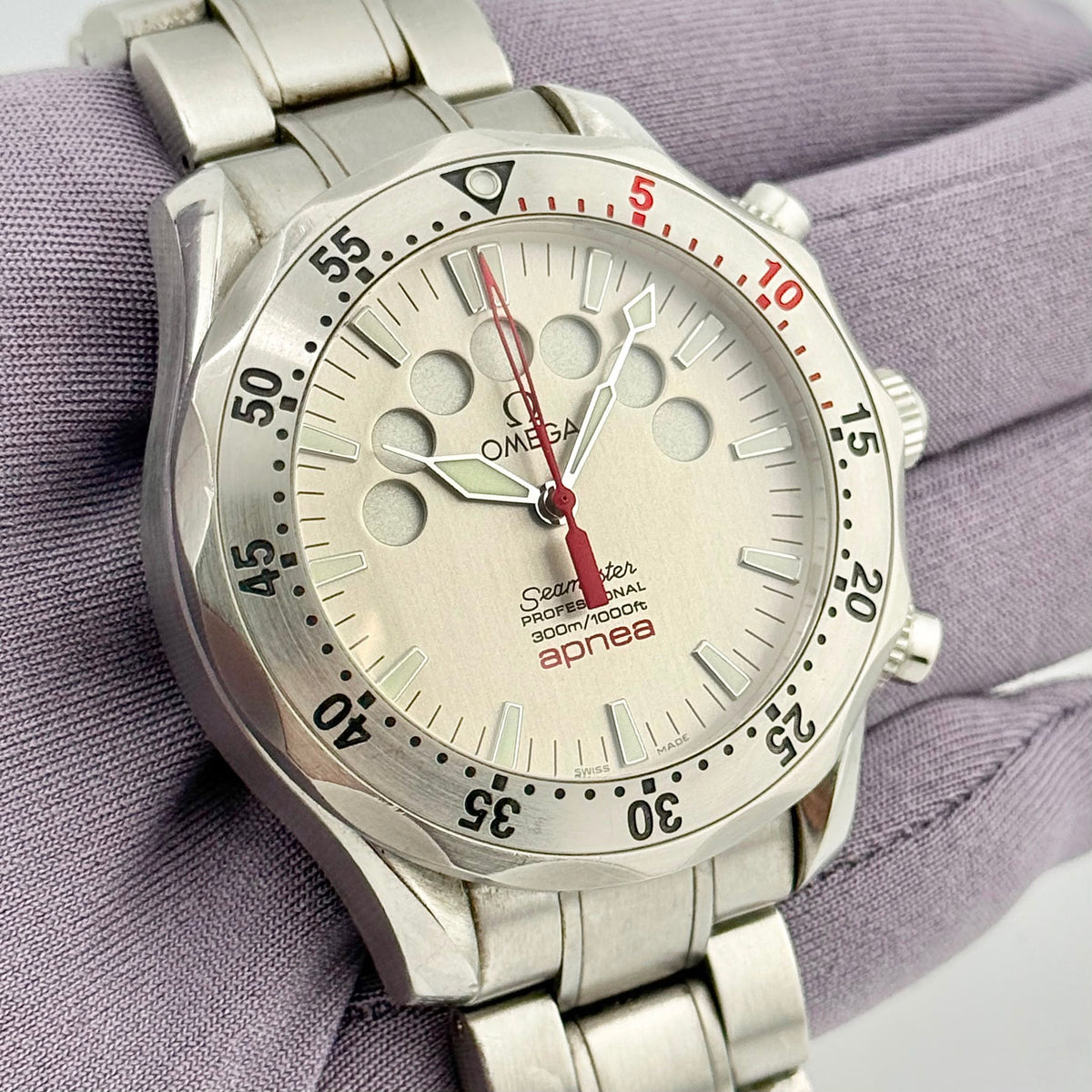 Omega Seamaster Apnea 41.5mm Automatic Chronograph Men's Watch 2595.30.00
