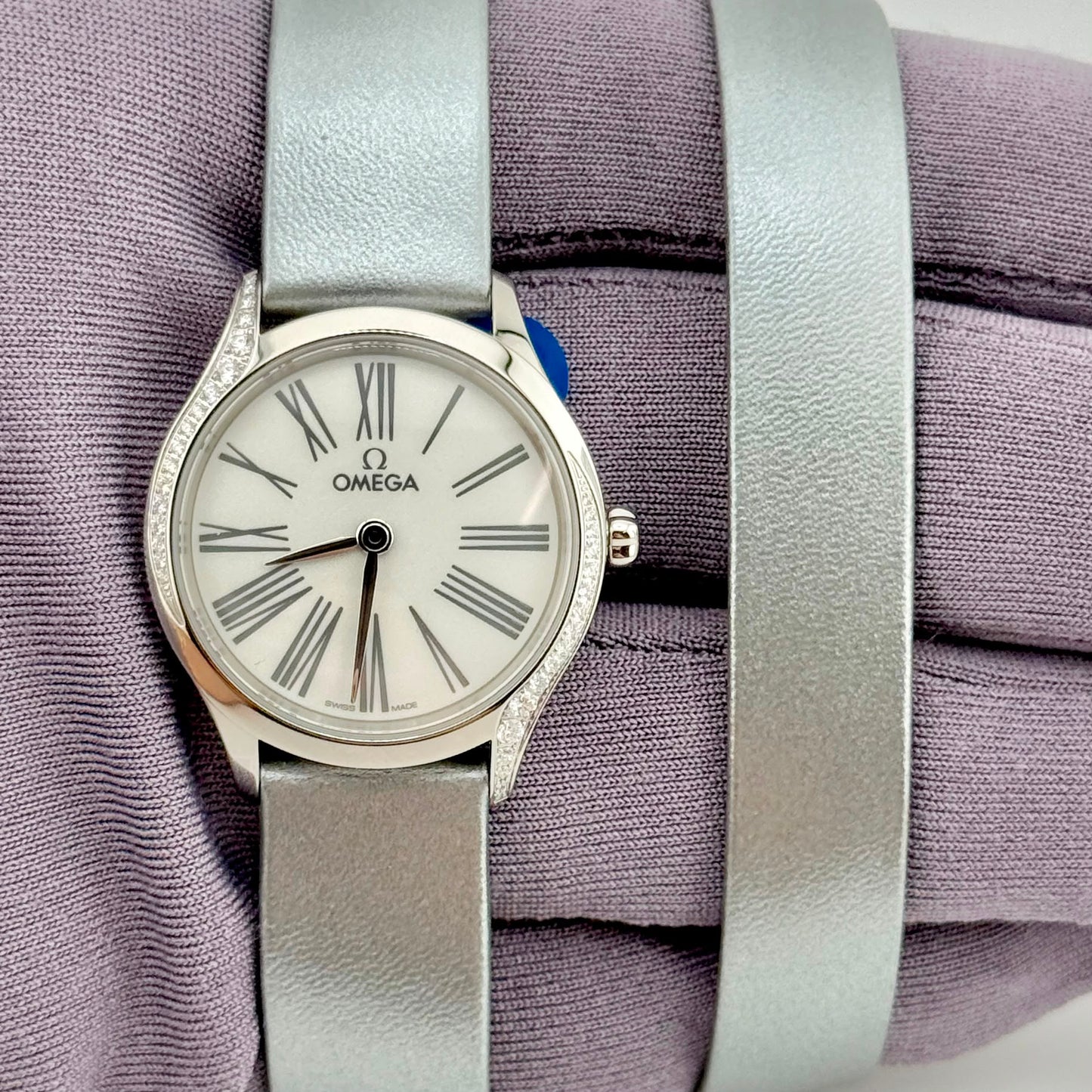 Omega De Ville Mini Tressor 26mm Quartz Ladies Watch 428.17.26.60.04.006