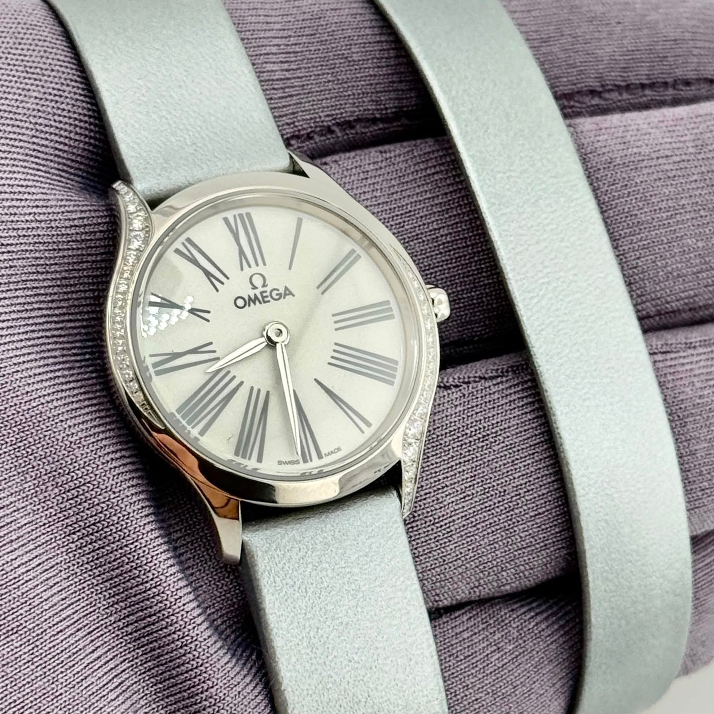 Omega De Ville Mini Tressor 26mm Quartz Ladies Watch 428.17.26.60.04.006
