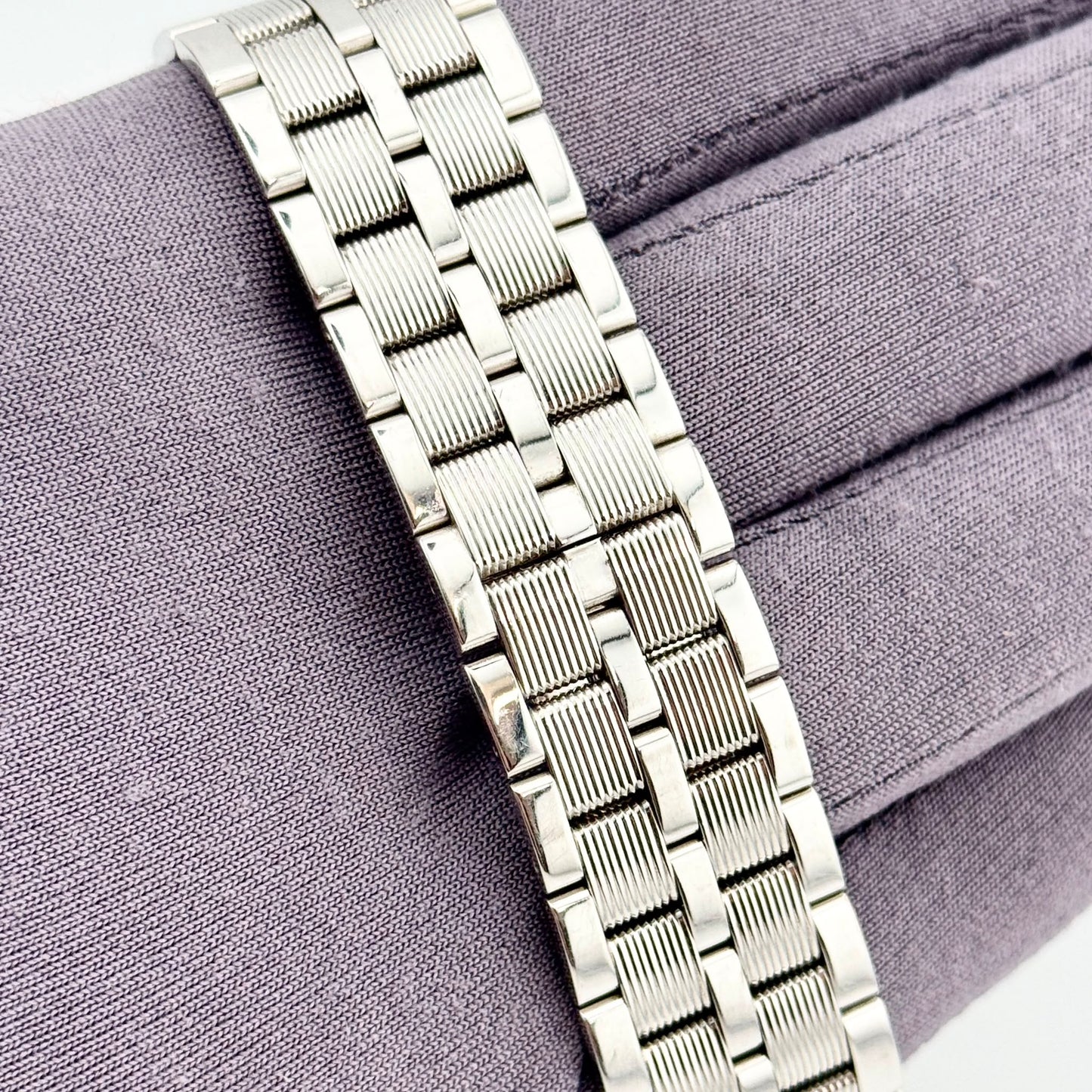 Piaget Protocole 18k White Gold 34x31mm Silver Dial Automatic Men's Watch 26100