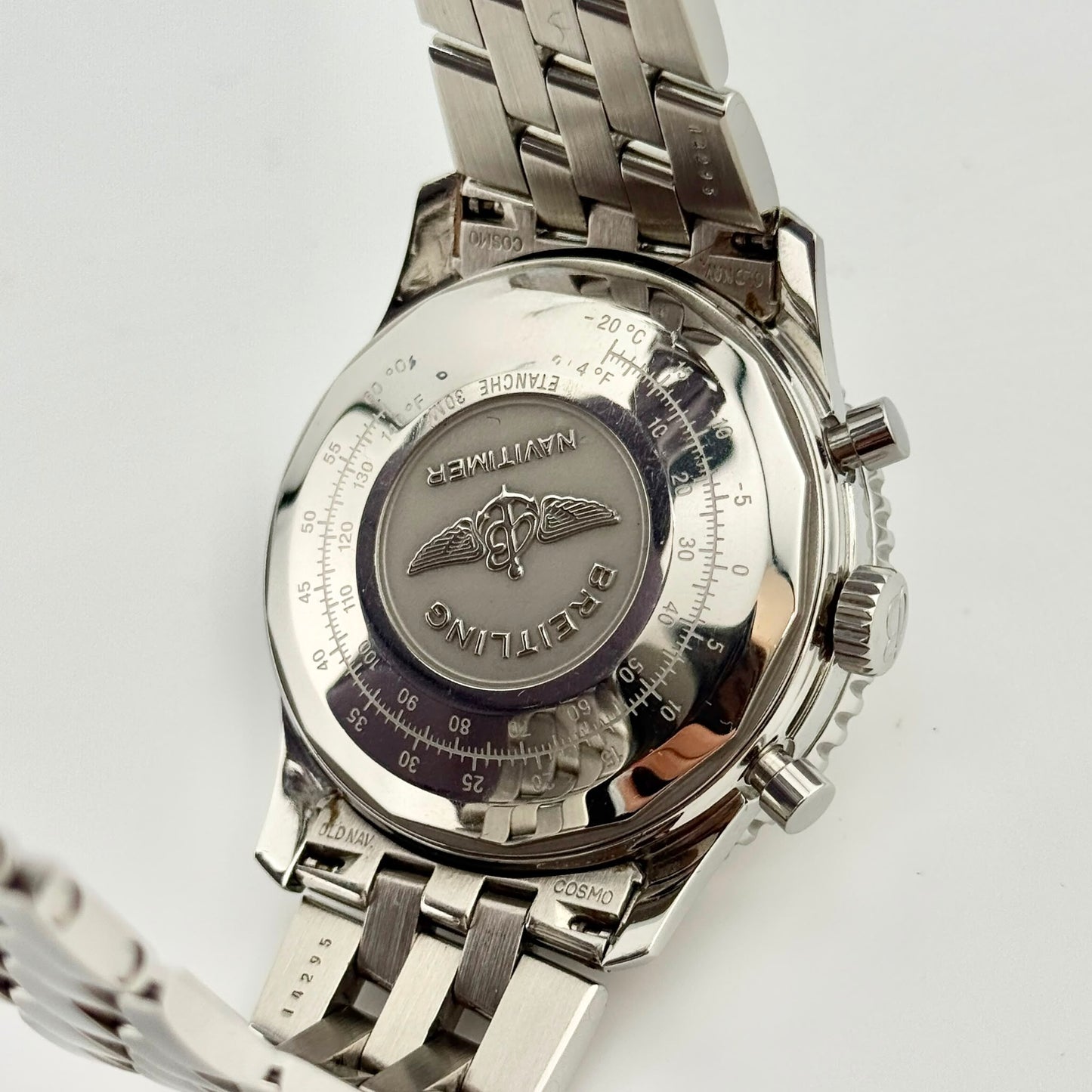 Breitling Navitimer 41.5mm Steel Chronograph Black Dial Men's Watch A13022
