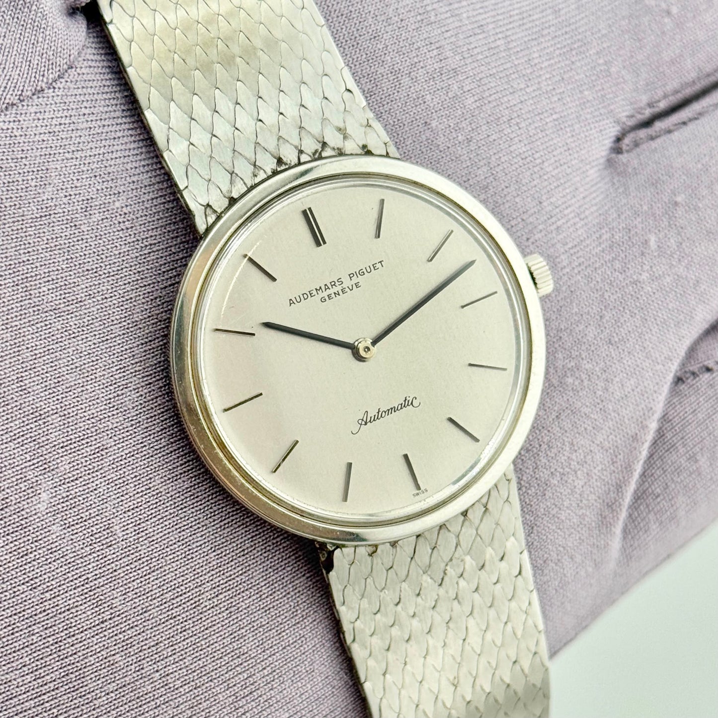 Audemars Piguet Automatic 34mm Automatic Steel Silver Dial Ladies  5274ST