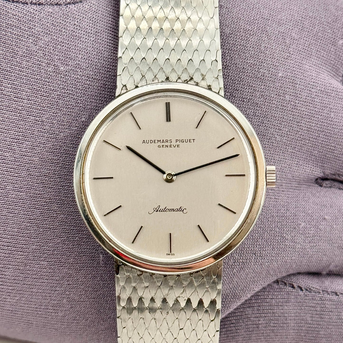 Audemars Piguet Automatic 34mm Automatic Steel Silver Dial Ladies  5274ST
