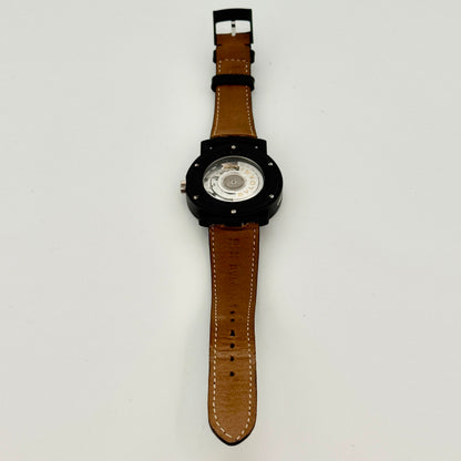 Bvlgari Carbon Gold Via Condotti Automatic 40mm Black Dial Men's Watch BB40CL