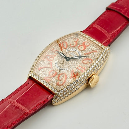 Franck Muller Cintree Curvex Crazy Hours 32x45mm Auto Men's Watch 5850 CH D CD