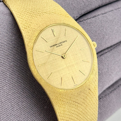 Vacheron Constantin Patrimony 18k Yellow Gold 32mm Mechanical Ladies Watch 6352