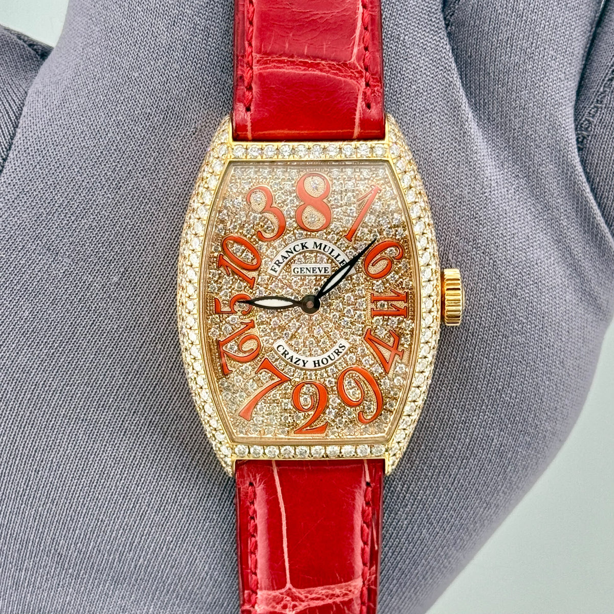 Franck Muller Cintree Curvex Crazy Hours 32x45mm Auto Men's Watch 5850 CH D CD