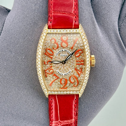 Franck Muller Cintree Curvex Crazy Hours 32x45mm Auto Men's Watch 5850 CH D CD