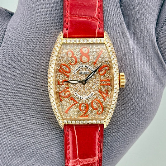Franck Muller Cintree Curvex Crazy Hours 32x45mm Auto Men's Watch 5850 CH D CD
