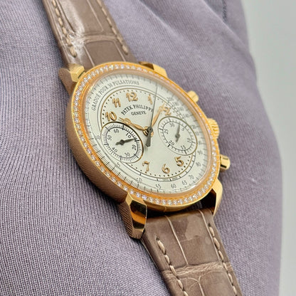 Patek Philippe Complications 38mm Manual 18k Rose Gold Men's Watch 7150/250R-001