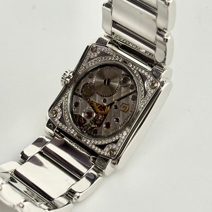 Patek Philippe Twenty~4 22x26mm Manual 18k White Gold Ladies Watch 4909/50G-001
