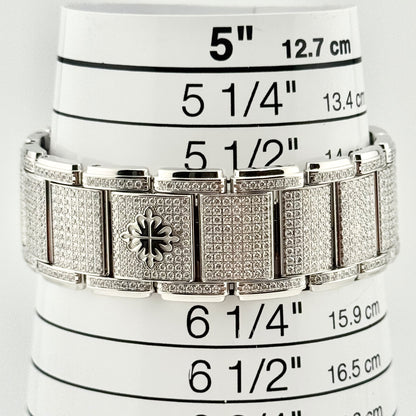 Patek Philippe Twenty~4 22x26mm Manual 18k White Gold Ladies Watch 4909/50G-001