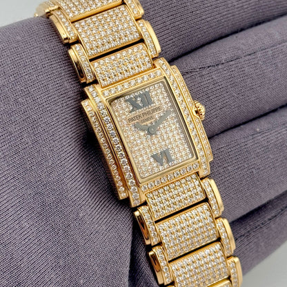 Patek Philippe Twenty~4 22x26mm Manual 18k Rose Gold Ladies Watch 4909/50R-001