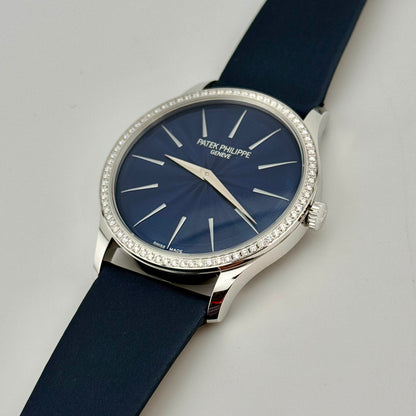Patek Philippe Calatrava 18k White Gold Auto 35mm Ladies Watch 4997/200G-001