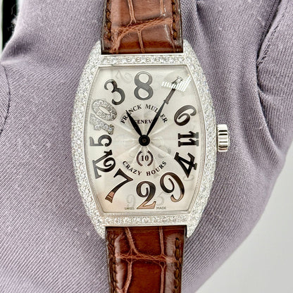 Franck Muller Cintree Curvex Crazy Hours 36mm Men's Watch 7880 CH REL D 10D
